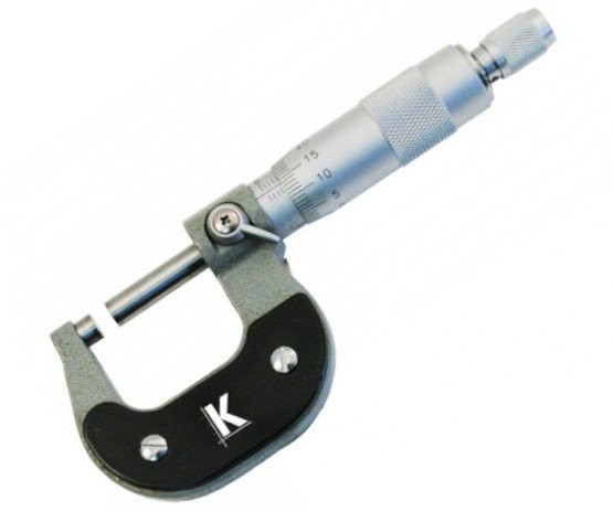 Mikrometr třmenový 0-25mm/0.01mm Kmitex 7002