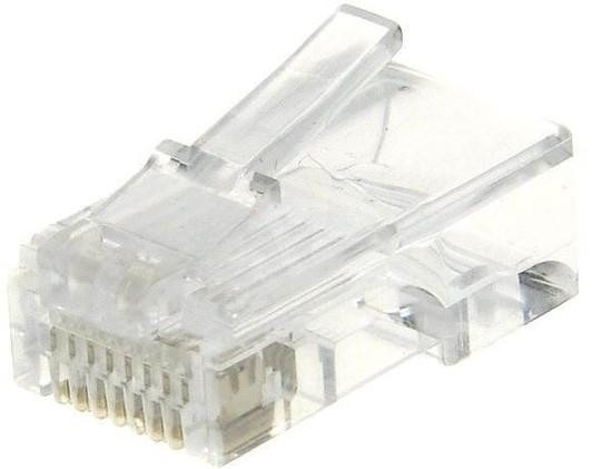 Konektor DATACOM UTP 8p8c - RJ 45 cat.5e - drát - 30micron, MP-EU883-50