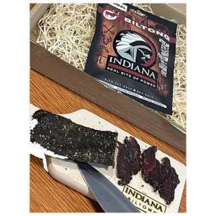 Jerky Indiana Biltong - Dárkový set sušeného masa