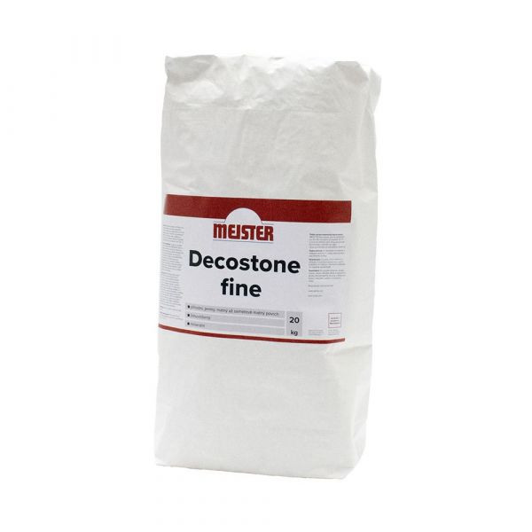MEISTER DECOSTONE - designová tónovací omítka jemná bílá