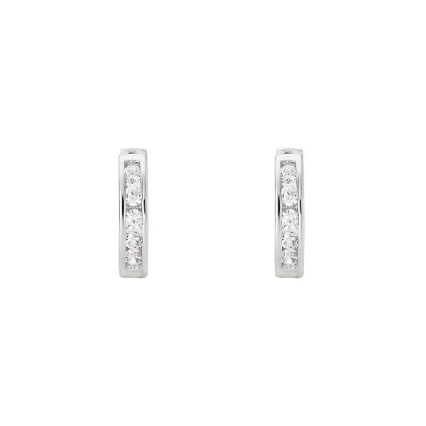 Náušnice se syntetickými kameny 336-573-000157 2.45g