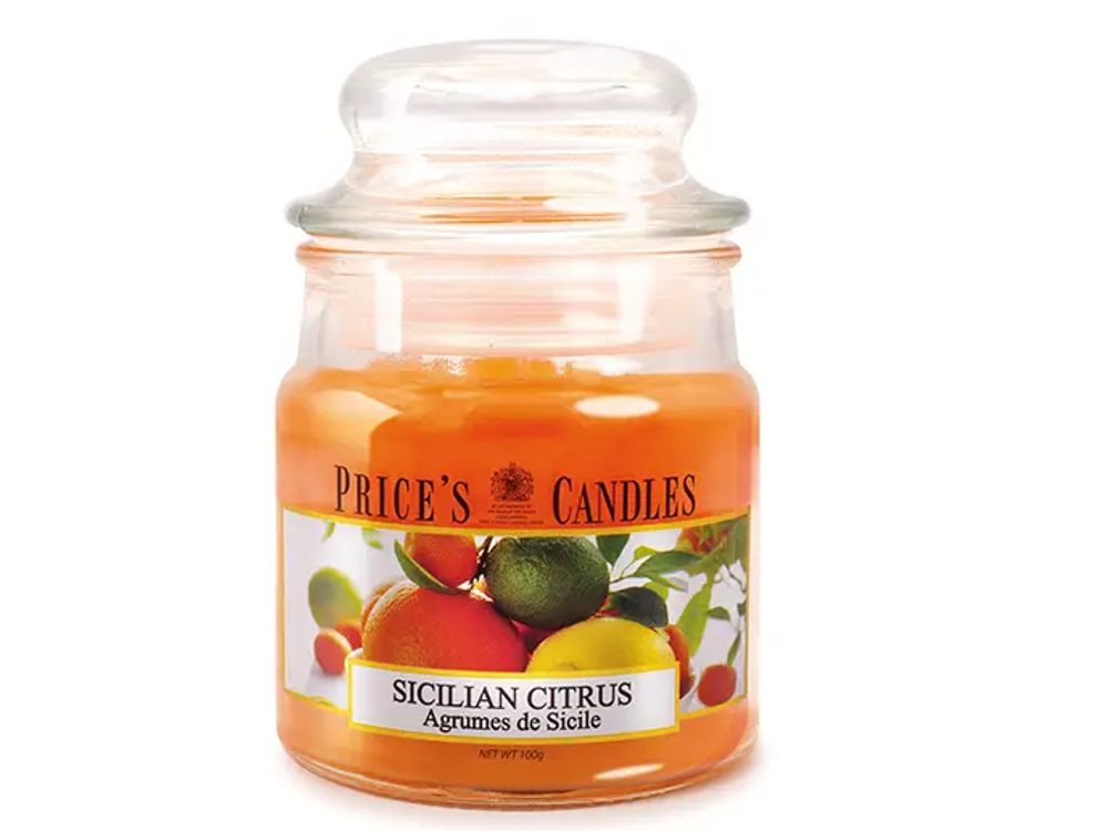 Price’s PRICE'S MINI svíčka ve skle Sicilské citrusy - hoření 30h