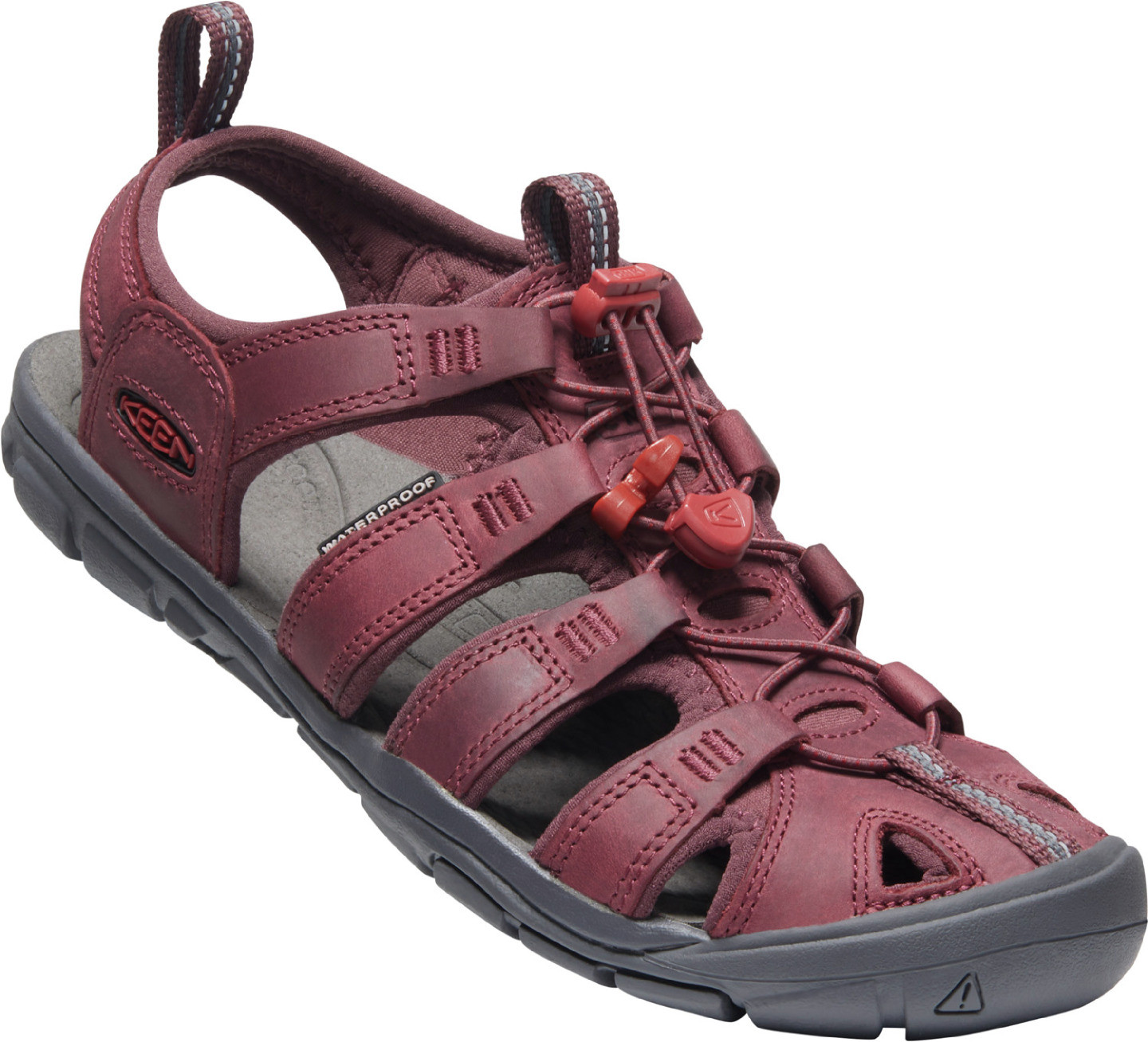 Keen CLEARWATER CNX LEATHER WOMEN wine/red dahlia Velikost: 39 191190780428