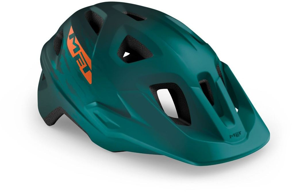 MET přilba ECHO alpine zelená/oranžová 57/60 Velikost helmy: 59 cm a méně 8015190269122