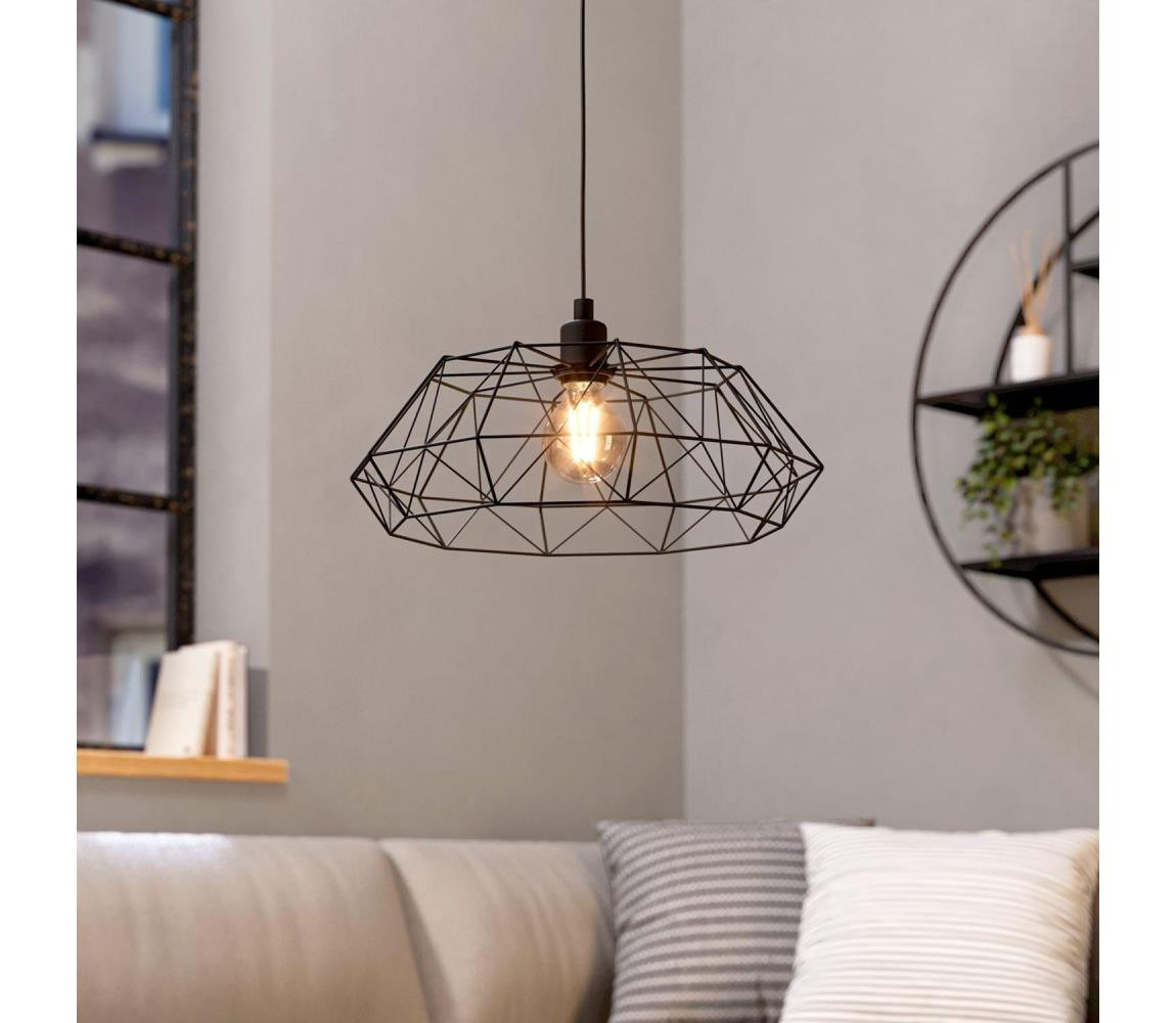 Eglo Eglo 49487 - Lustr CARLTON 2 1xE27/60W/230V