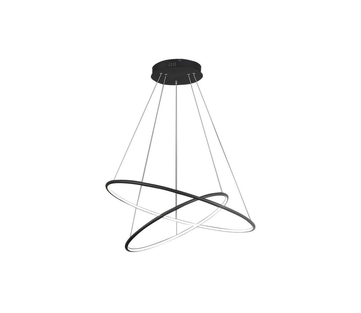 LED Lustr na lanku ORION 2xLED/53W/230V