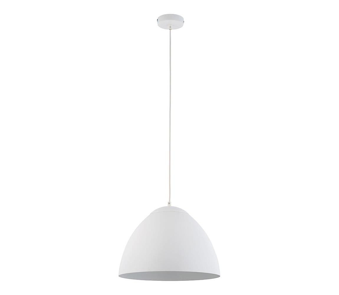 Lustr na lanku FARO 1xE27/60W/230V bílá