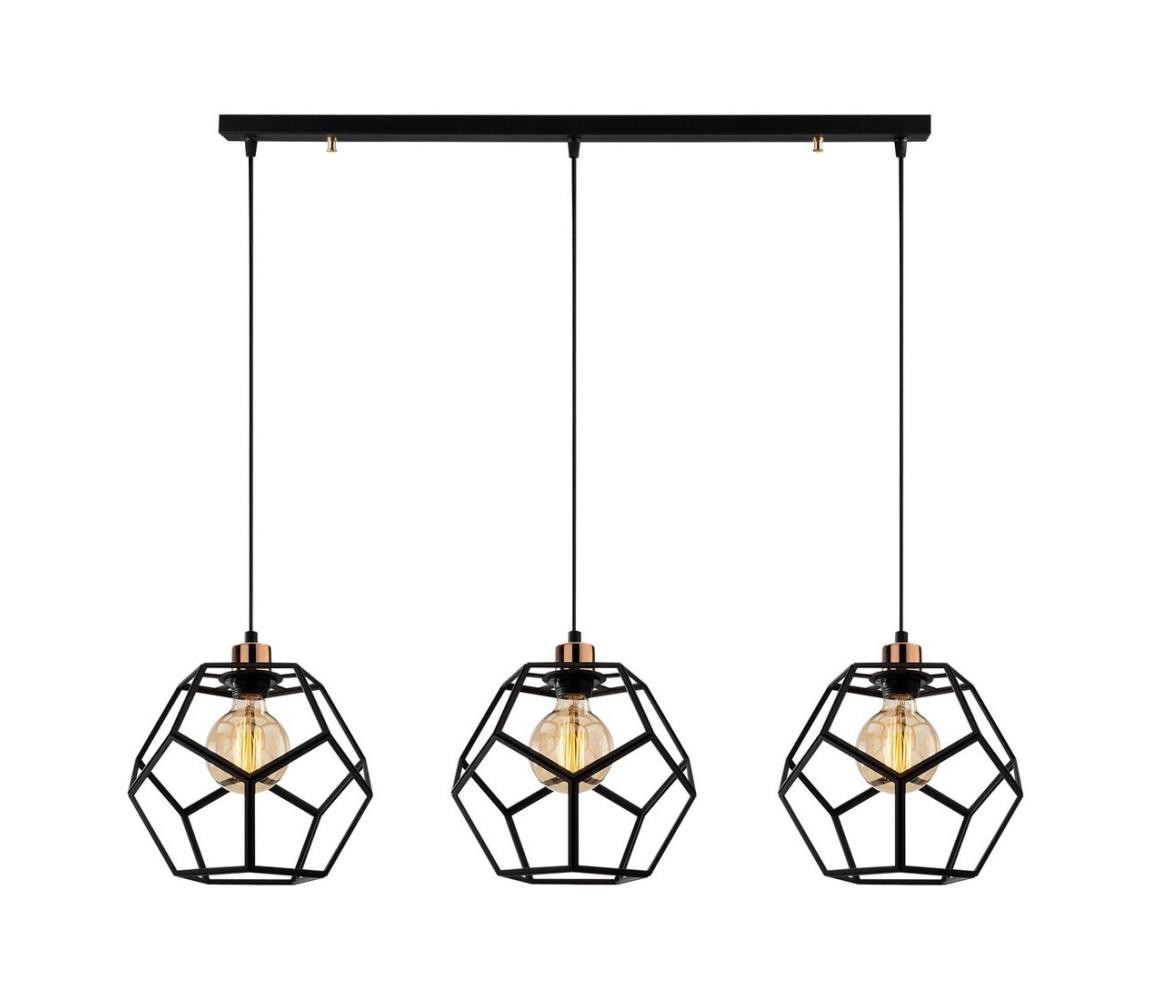 Lustr na lanku DEGIRMEN 3xE27/100W/230V