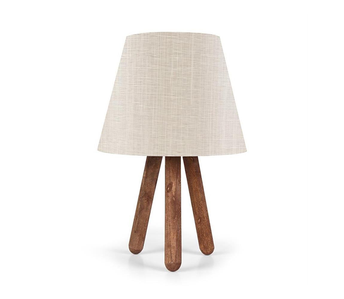 Stolní lampa AYD 1xE27/60W/230V béžová