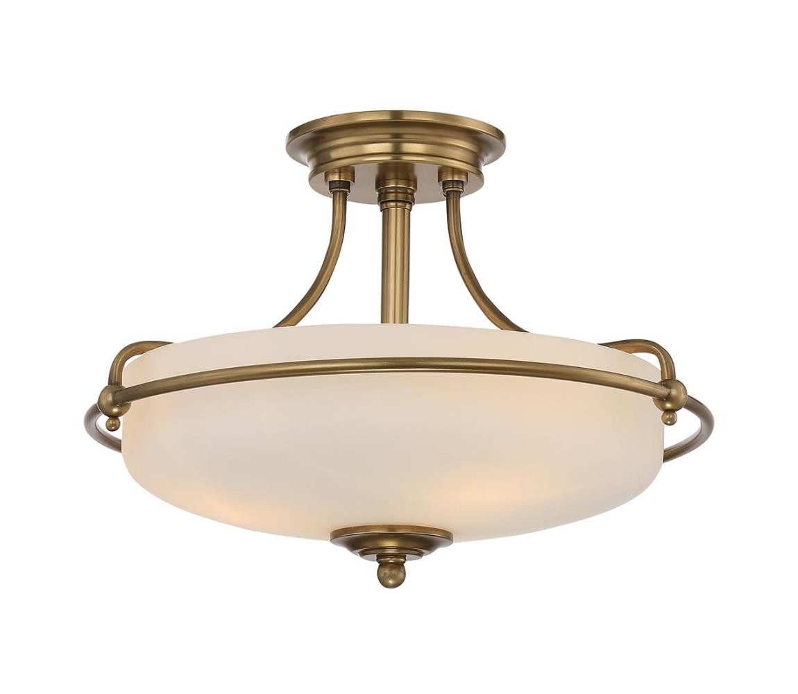 Elstead Quoizel QZ-GRIFFIN-SFS-WS - Přisazený lustr GRIFFIN 3xE27/100W/230V