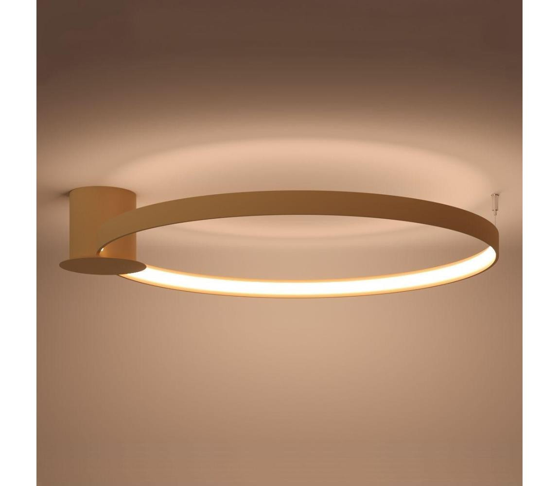 Thoro Thoro TH.224 - LED Stropní svítidlo RIO LED/50W/230V CRI90 3000K pr. 78 cm zlatá