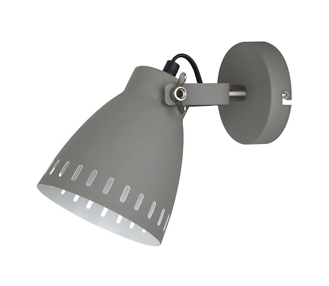 MB-HN5050-1-GR+S.NICK - Nástěnné svítidlo FRANKLIN 1xE27/60W/230V