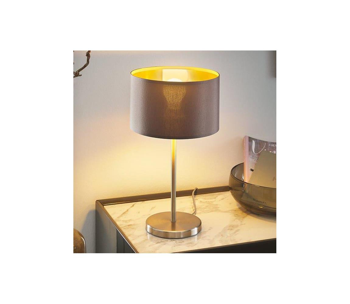 Eglo Eglo 31631 - Stolní lampa  MASERLO 1xE27/60W/230V