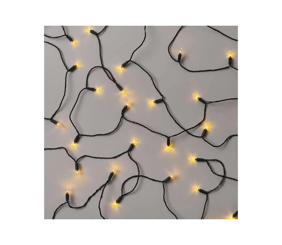 D4AW12 LED vánoční řetěz vintage