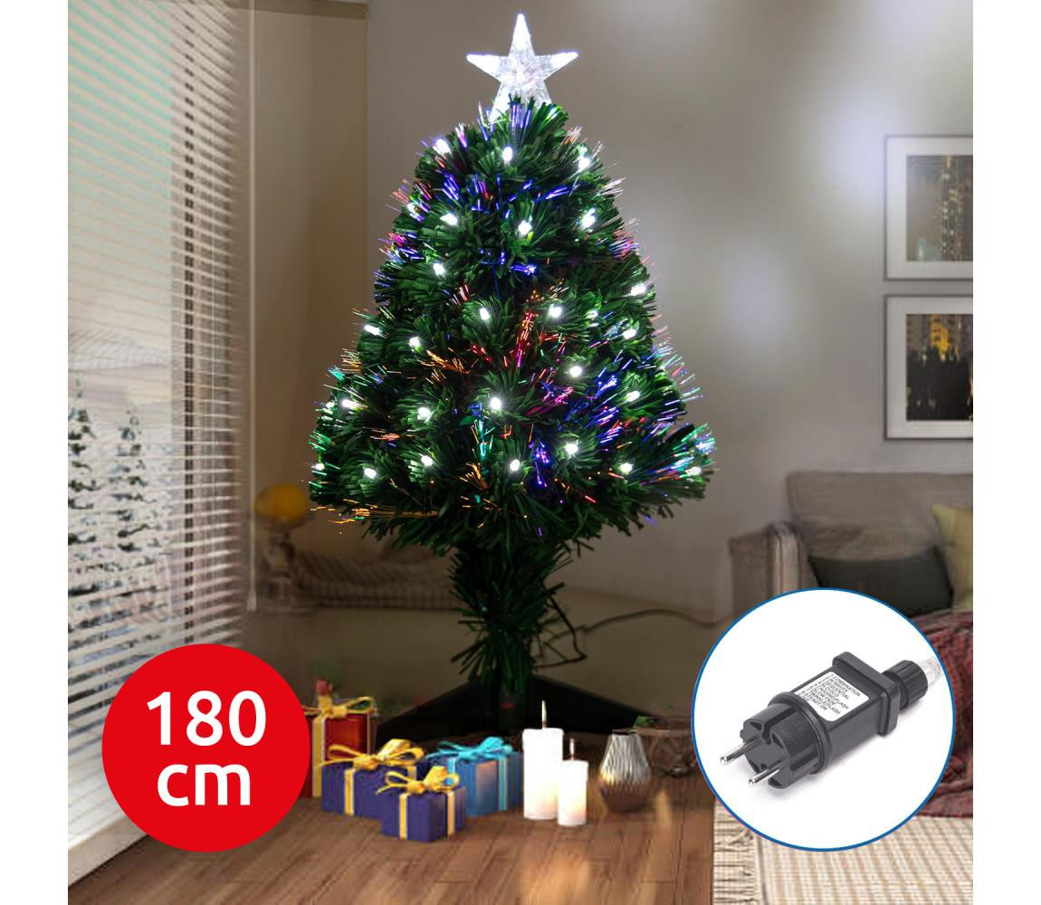 B.V.  - LED Venkovní vánoční stromek LED/6W/230V 180 cm IP44 studená bílá