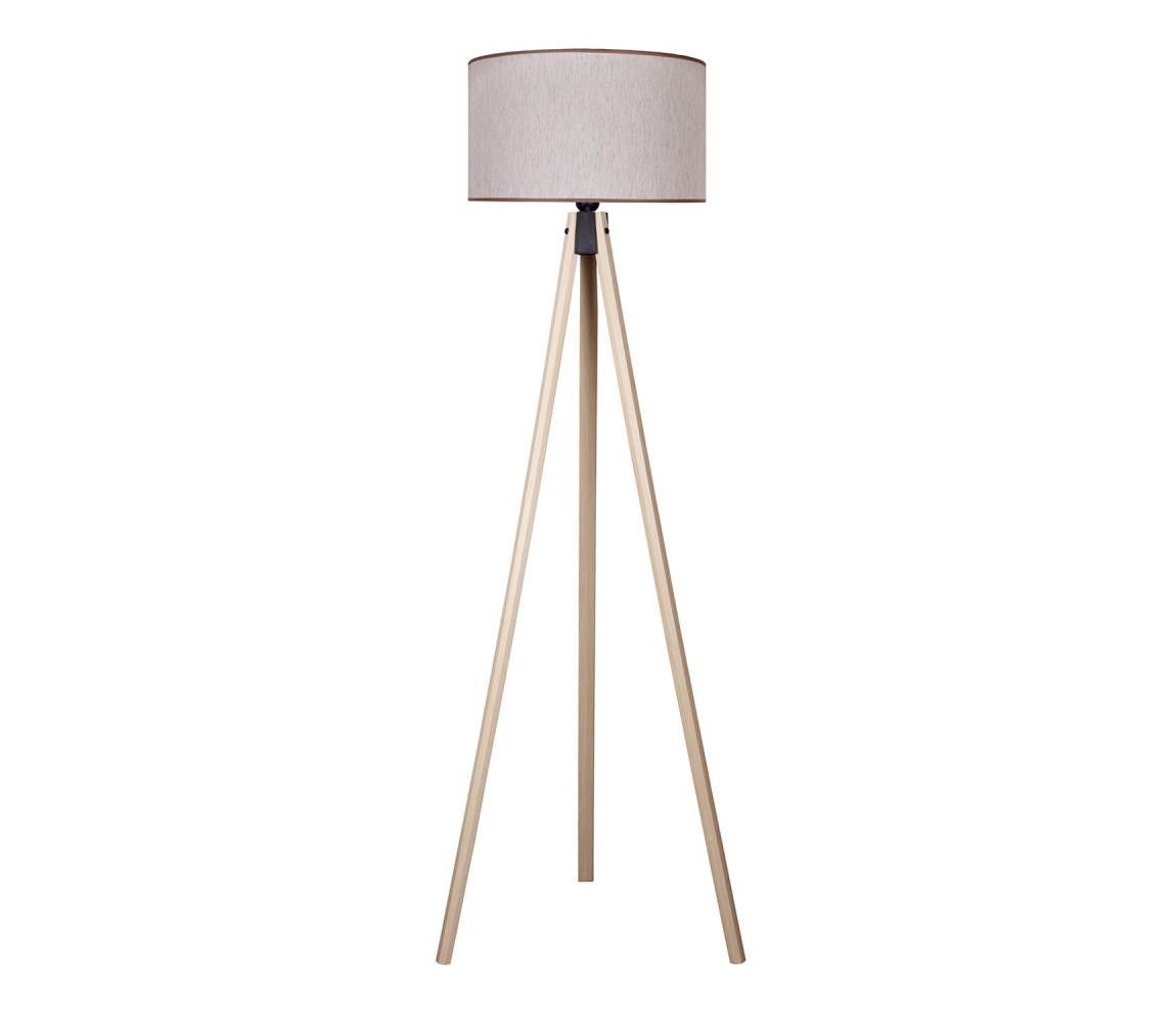 - Stojací lampa 1xE27/60W/230V pr. 44 cm béžová