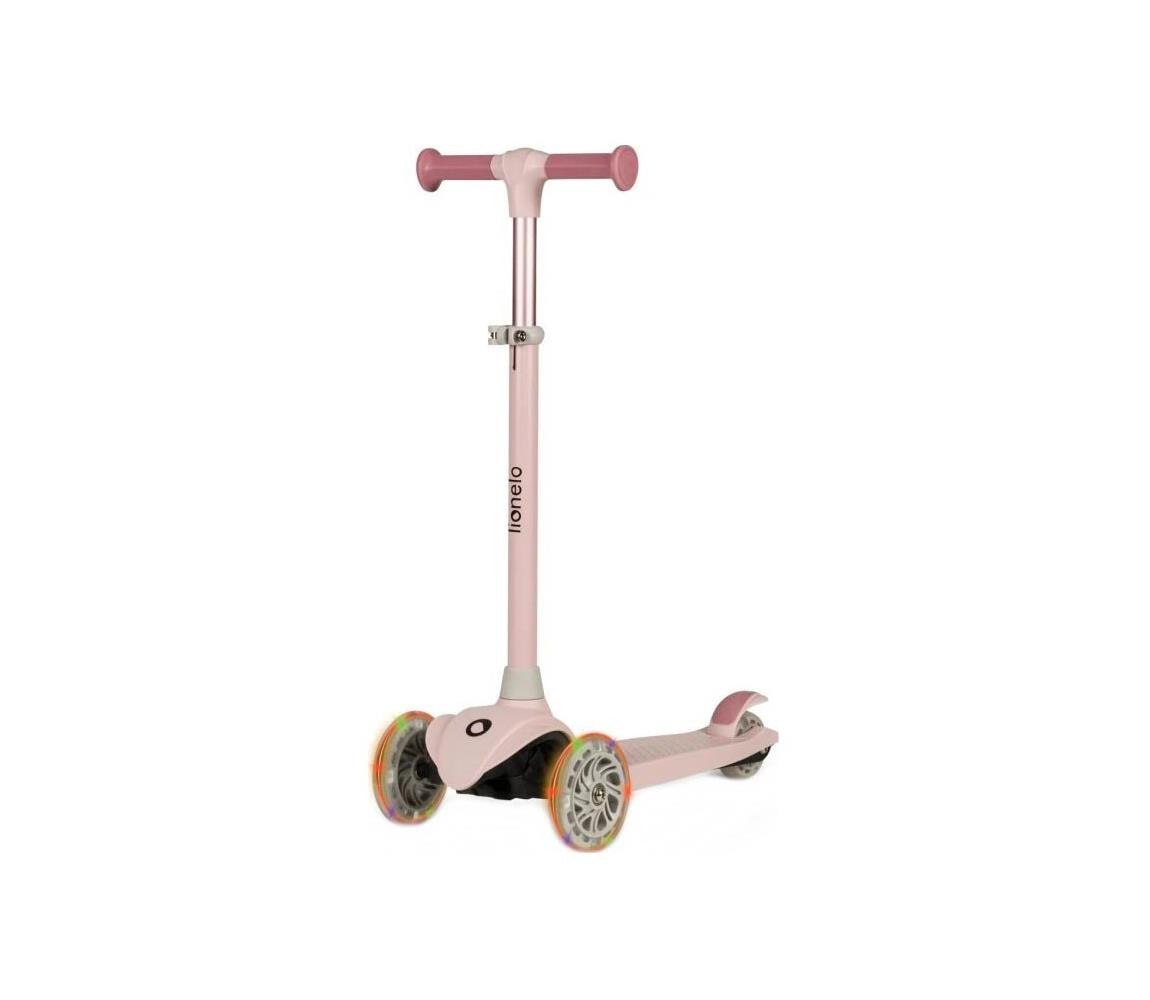 Lionelo Lionelo - Dětská koloběžka JESSY růžová