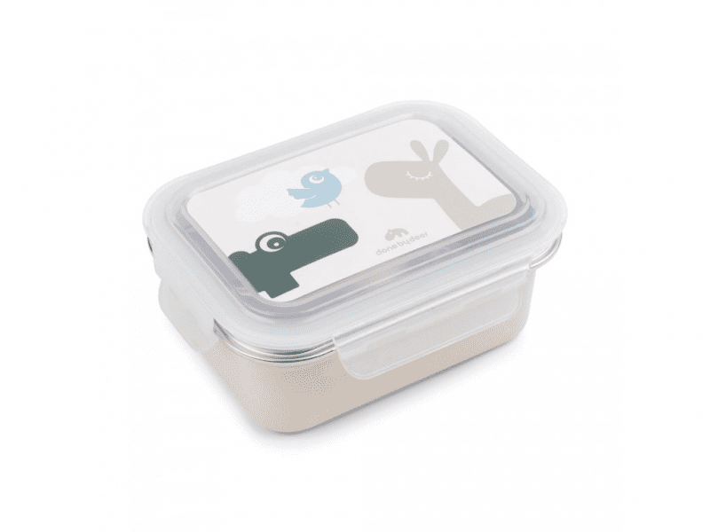 DONE BY DEER Nerezový obědový box Lalee/Croco