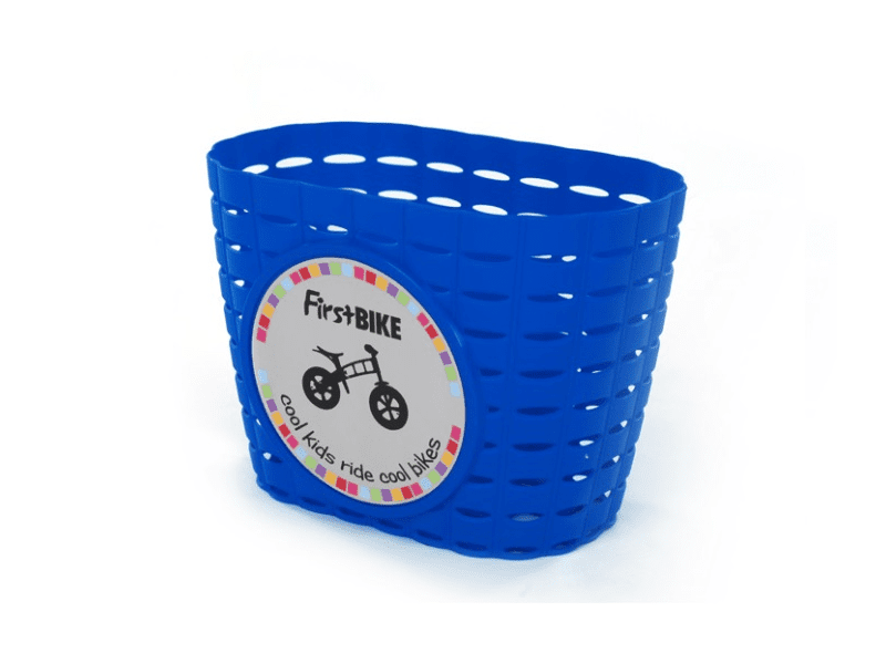 First Bike Košík na řidítka modrý