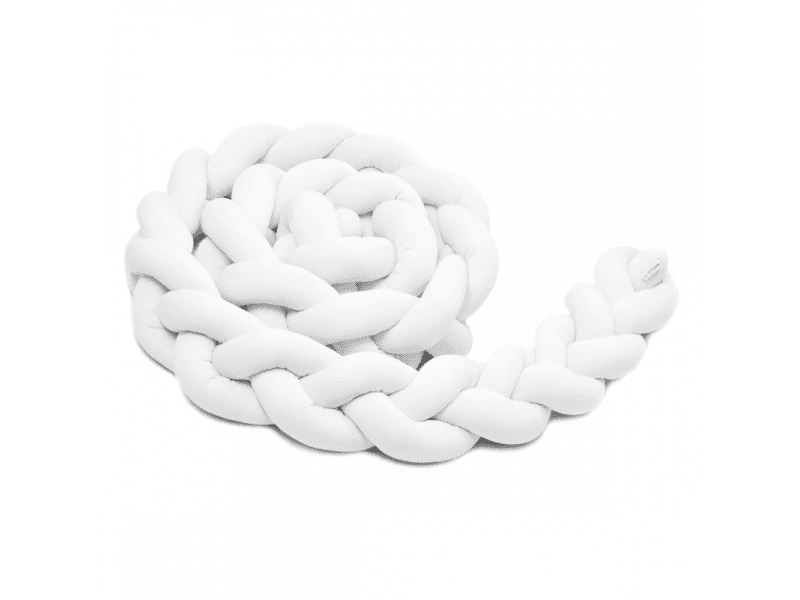 T-TOMI Pletený mantinel 360 cm, white