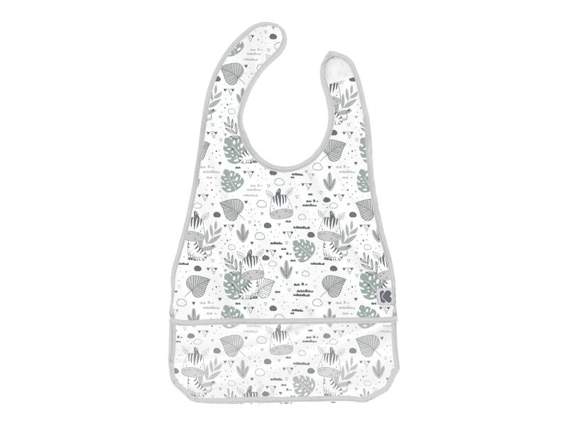 KikkaBoo Bryndák plastový s kapsou Savanna Pattern Grey