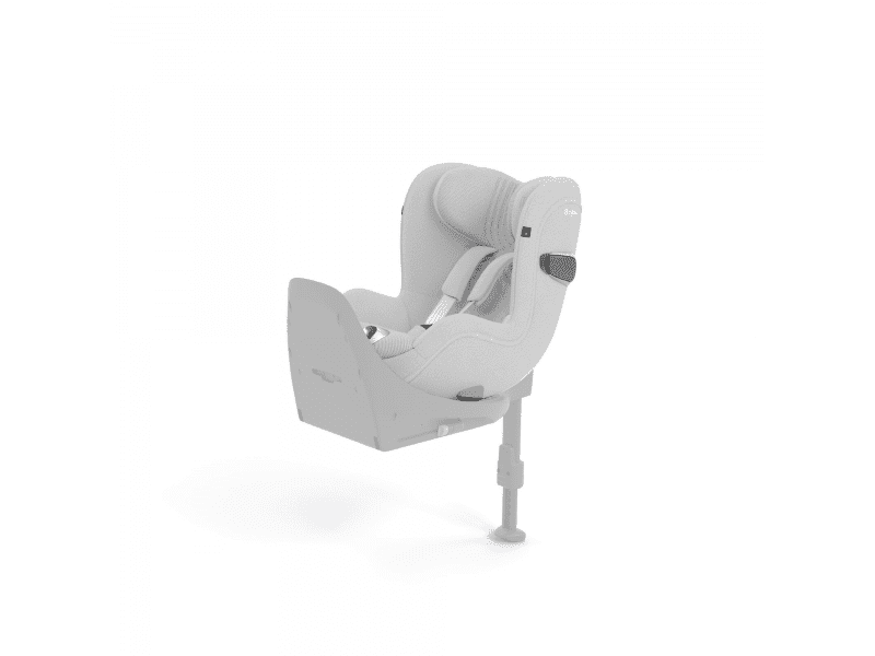 Cybex SIRONA T I-SIZE PLUS Platinum White | light grey