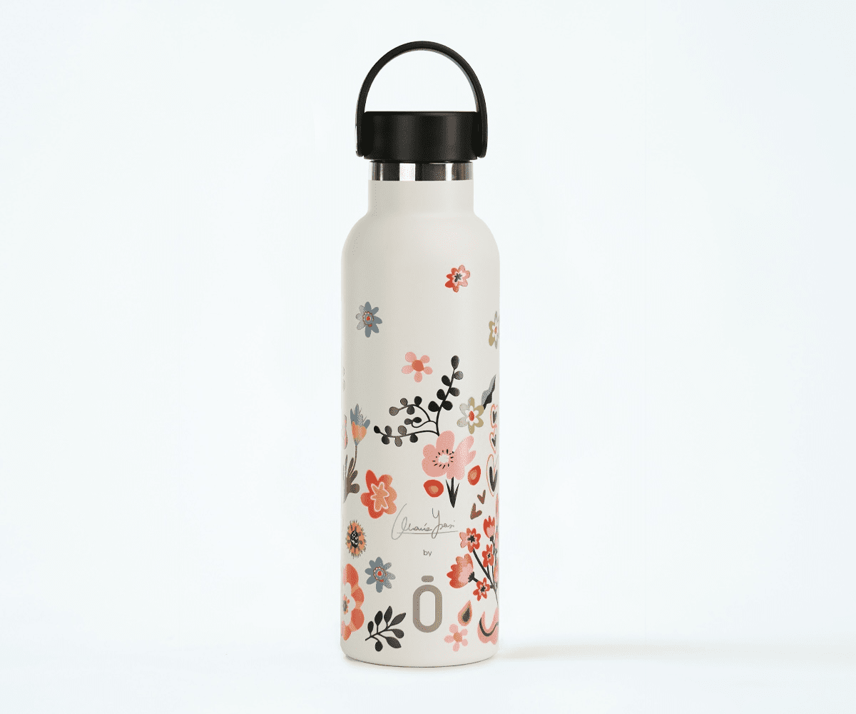 RUNBOTT Termoláhev 600 ml Bloom Cream