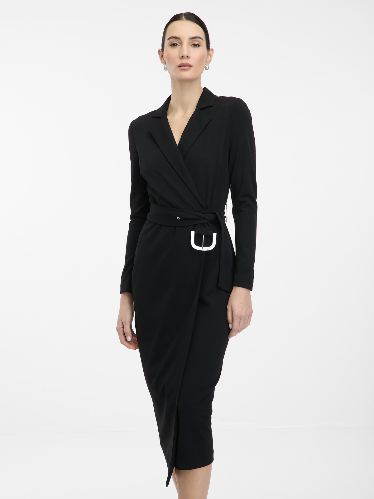 Černé dámská midi šaty ORSAY - Dámské