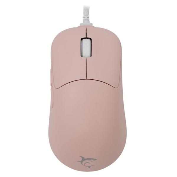 White Shark Herní myš GRAPHENE, 6D, 12400 dpi, růžová