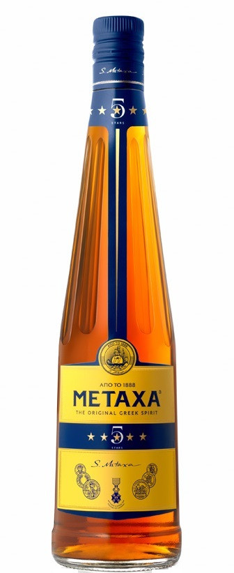 Metaxa 5* 38 % 1 l