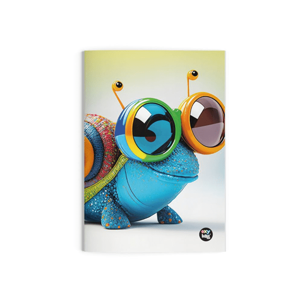 Sešit Oxybag 444, A4 40 l. linkovaný - Šnek