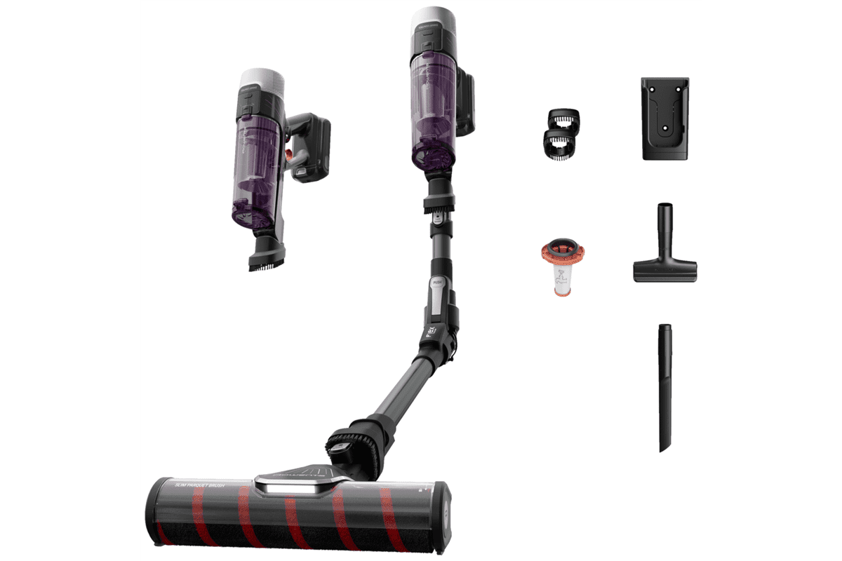 Tyčový vysavač Rowenta X-Force Flex 9.60 RH2048WO Fialový/Černý