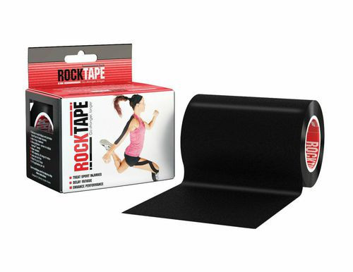 Kineziologický tejp RockTape 10 cm Barva: černá