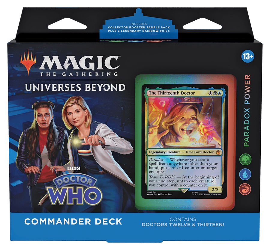 Wizards of the Coast Magic The Gathering - Doctor Who Commander Deck Varianta: Paradox Power