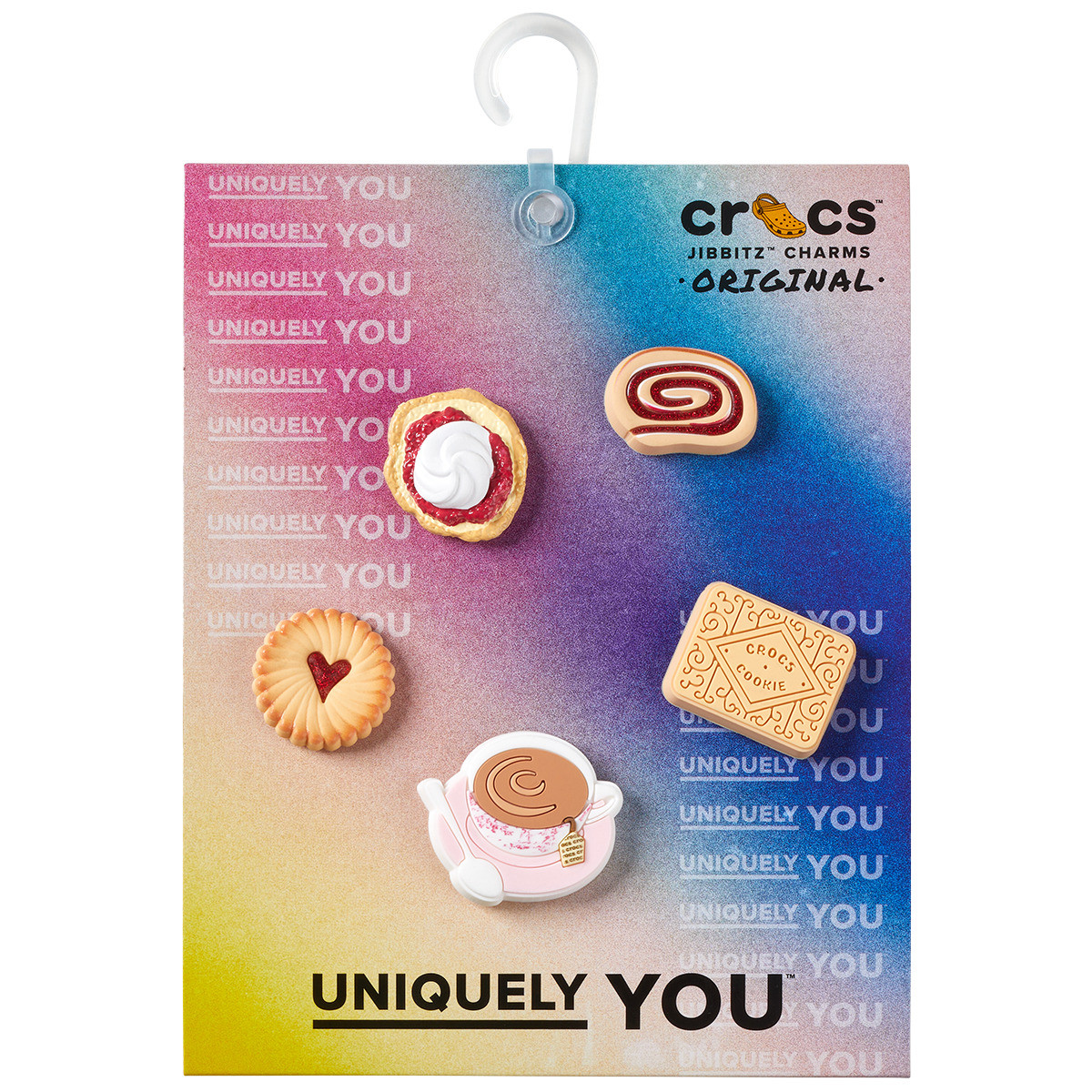 Crocs  English Tea and Treats 5 Pack  ruznobarevne
