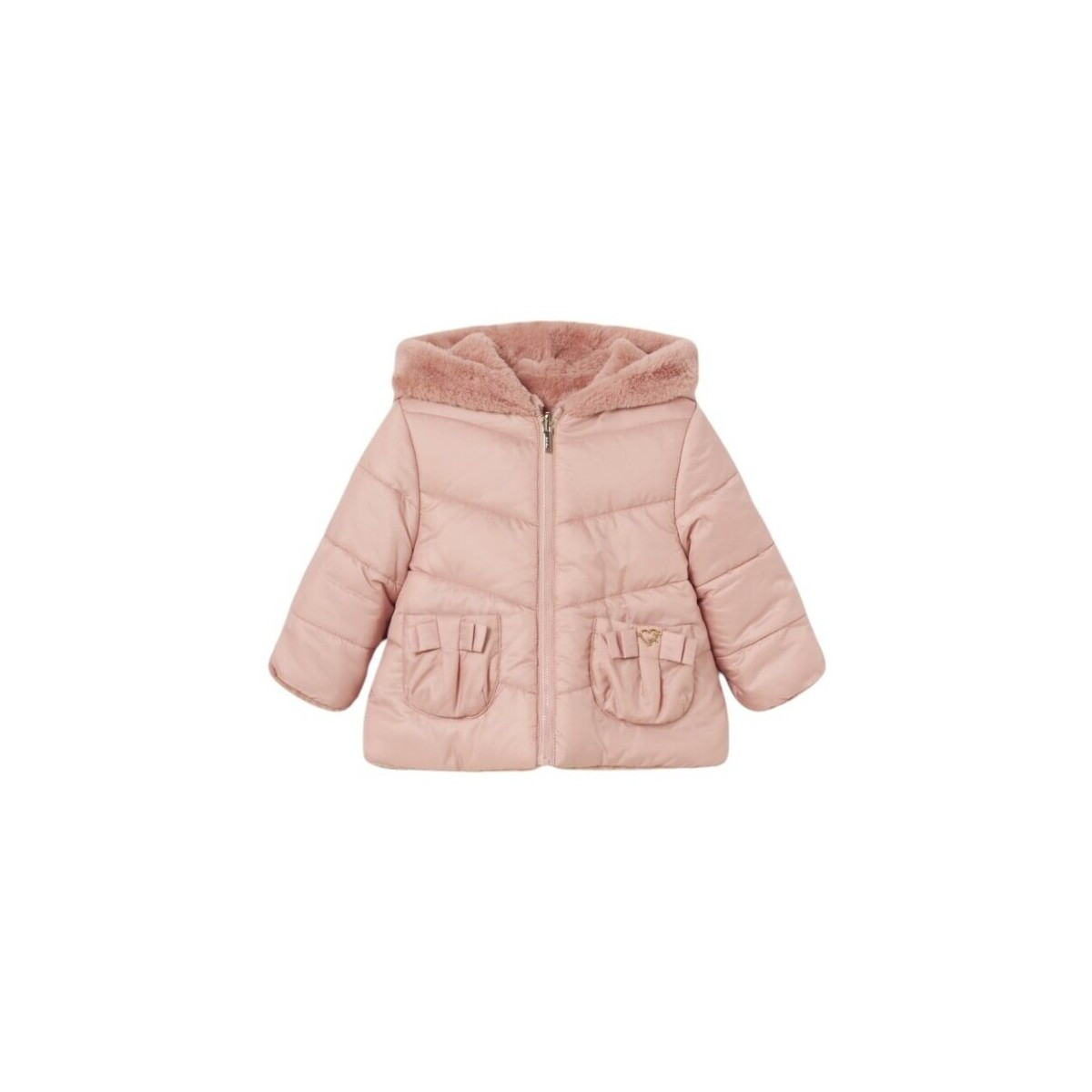 Mayoral  2480 CHAQUETON REVERSIBLE BEBE Rosa  Růžová