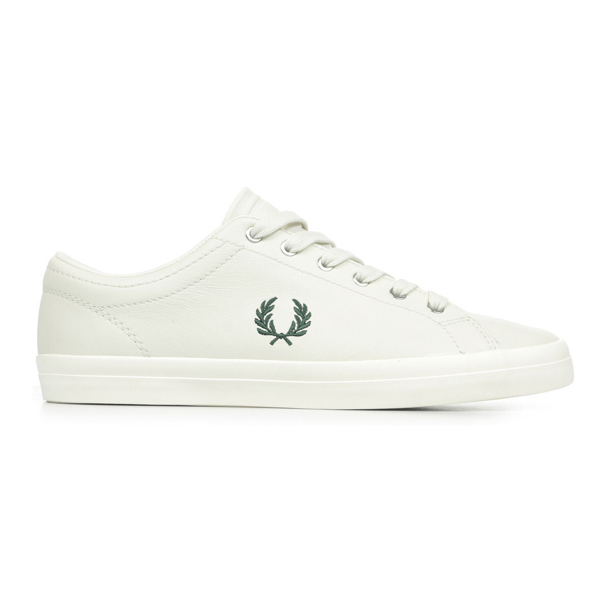 Fred Perry  Baseline Leather  Zelená