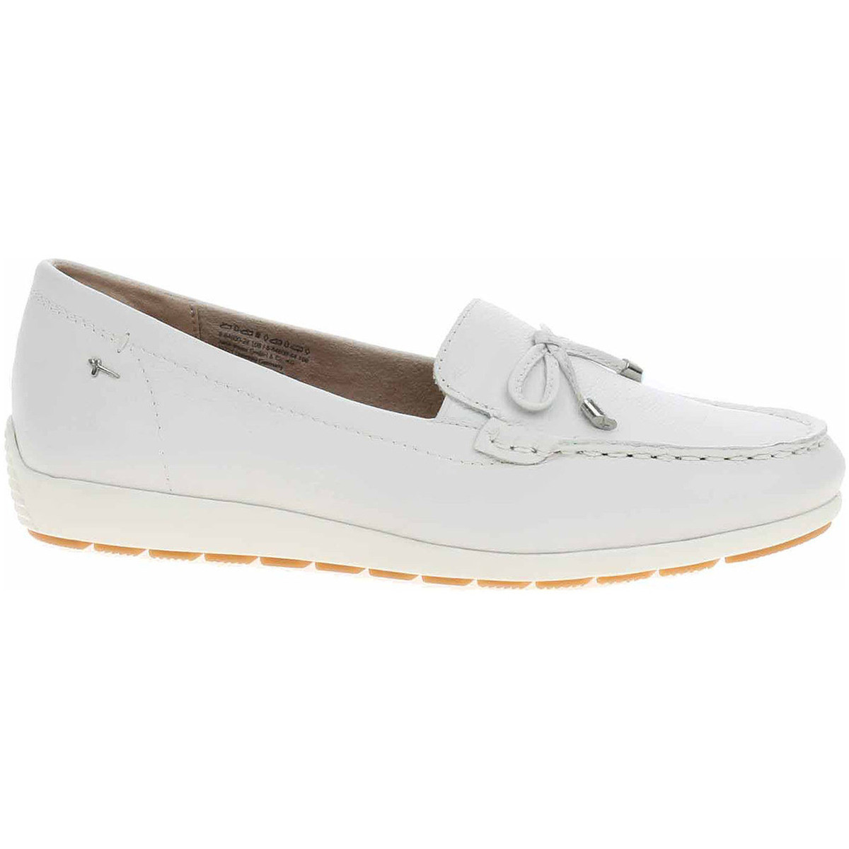 Tamaris  Dámské mokasiny  8-84600-44 108 white nappa  Bílá