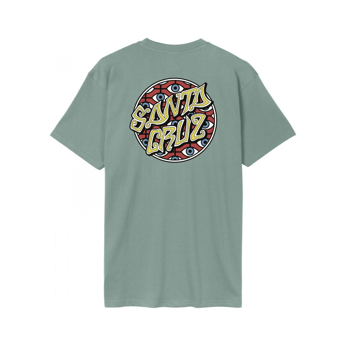 Santa Cruz  Salba eyes dot t-shirt  Zelená