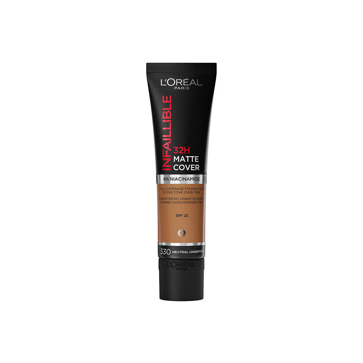 L'oréal  Infallible Foundation 32H Matte Cover - 330 Noisette
