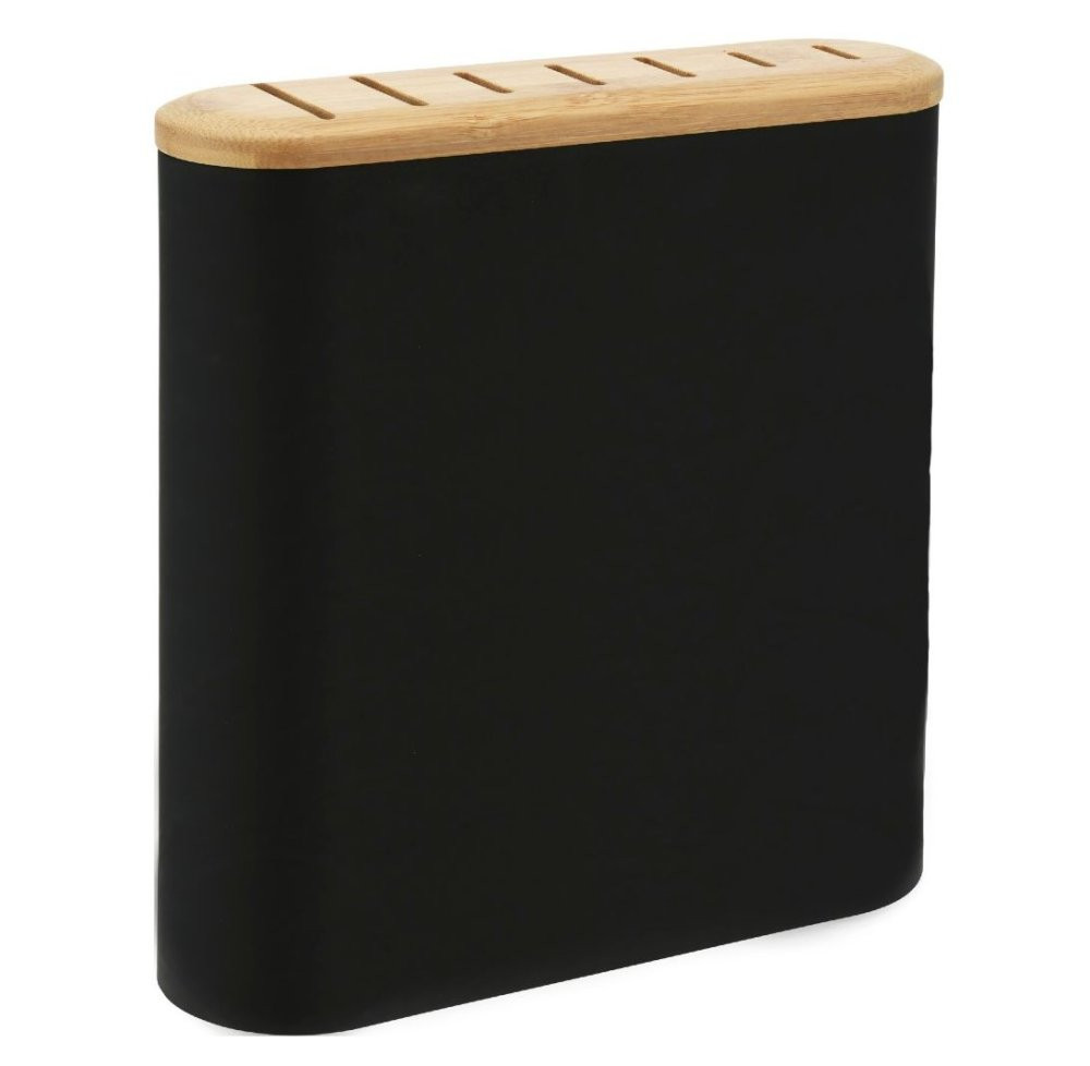 EXCELLENT
 Stojan na nože dřevo / černá 23 cm KO-404003110