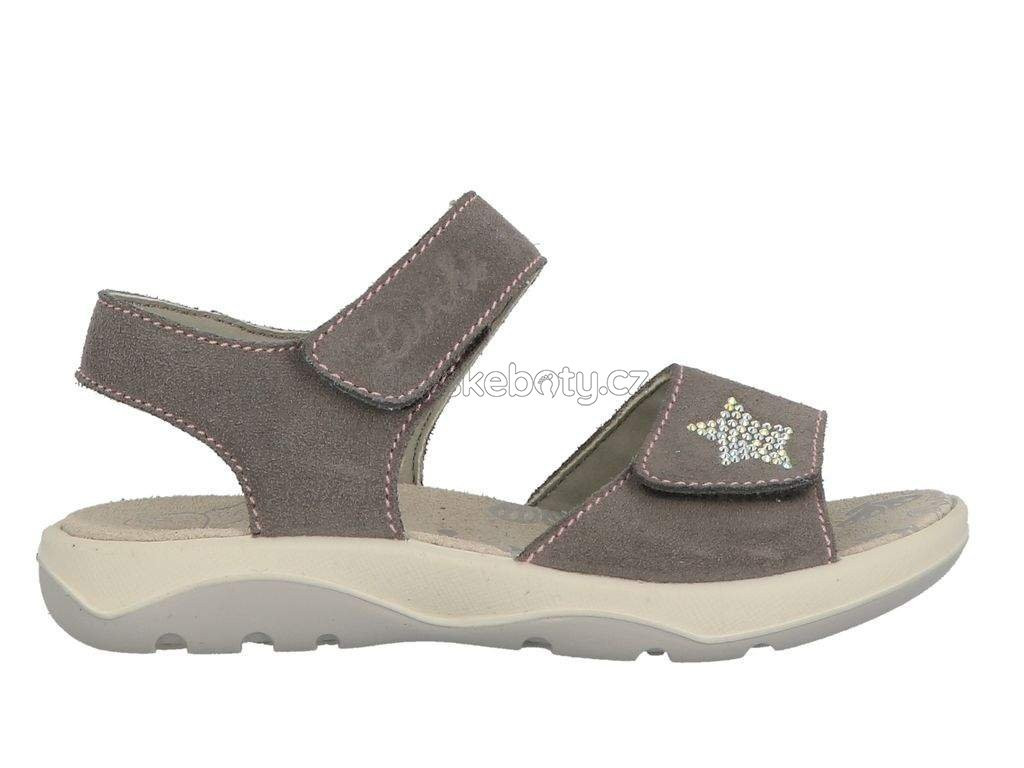 Dětské sandály Lurchi 74L2003007 grey Velikost: 27