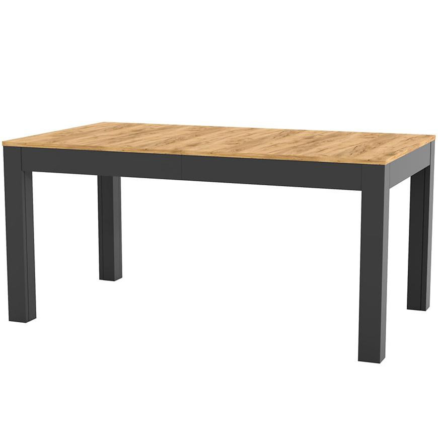 Skládací stůl Wenus dub craft/černá