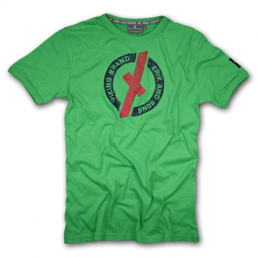 Triko Erik and Sons Kompass - tmavě zelené, XL