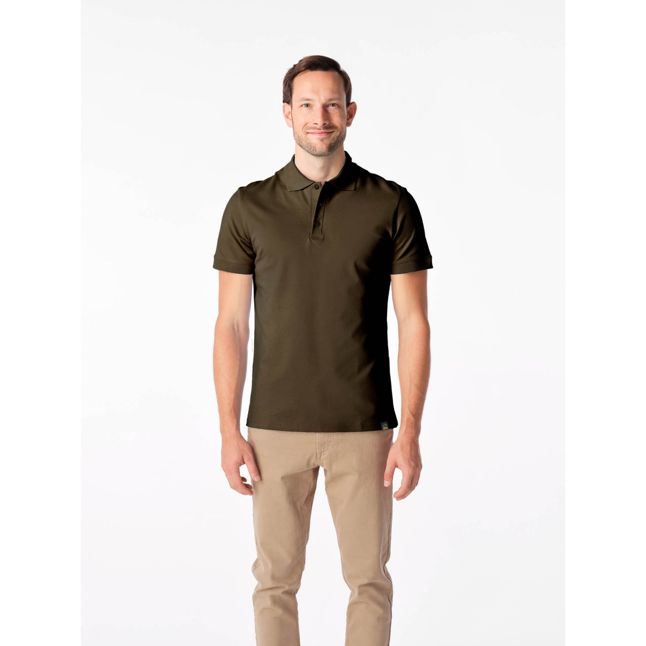 Funkční polokošile CityZen Dax - khaki, L