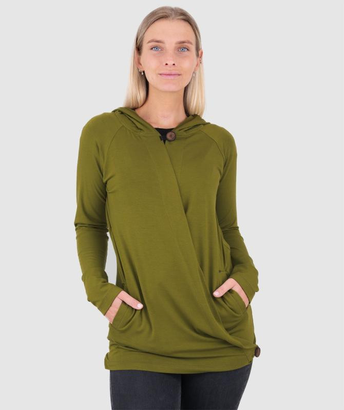 Woox Kardigan Twister Avocado POUZE 46 (VÝPRODEJ)