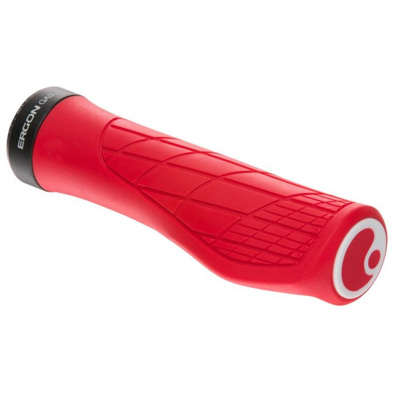 Gripy Ergon GA3 - velikost S, červená Risky