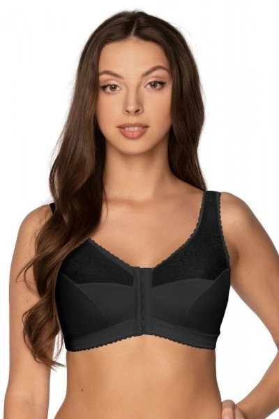 Gaia Rachela 1163 černá Podprsenka měkká 115F černá
