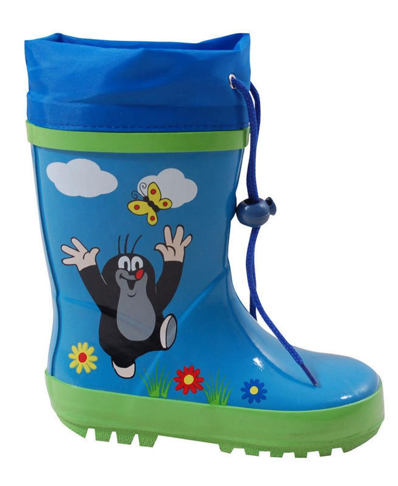 holínky dětské s krtkem, Pidilidi, PL0016-04, modrá - 21