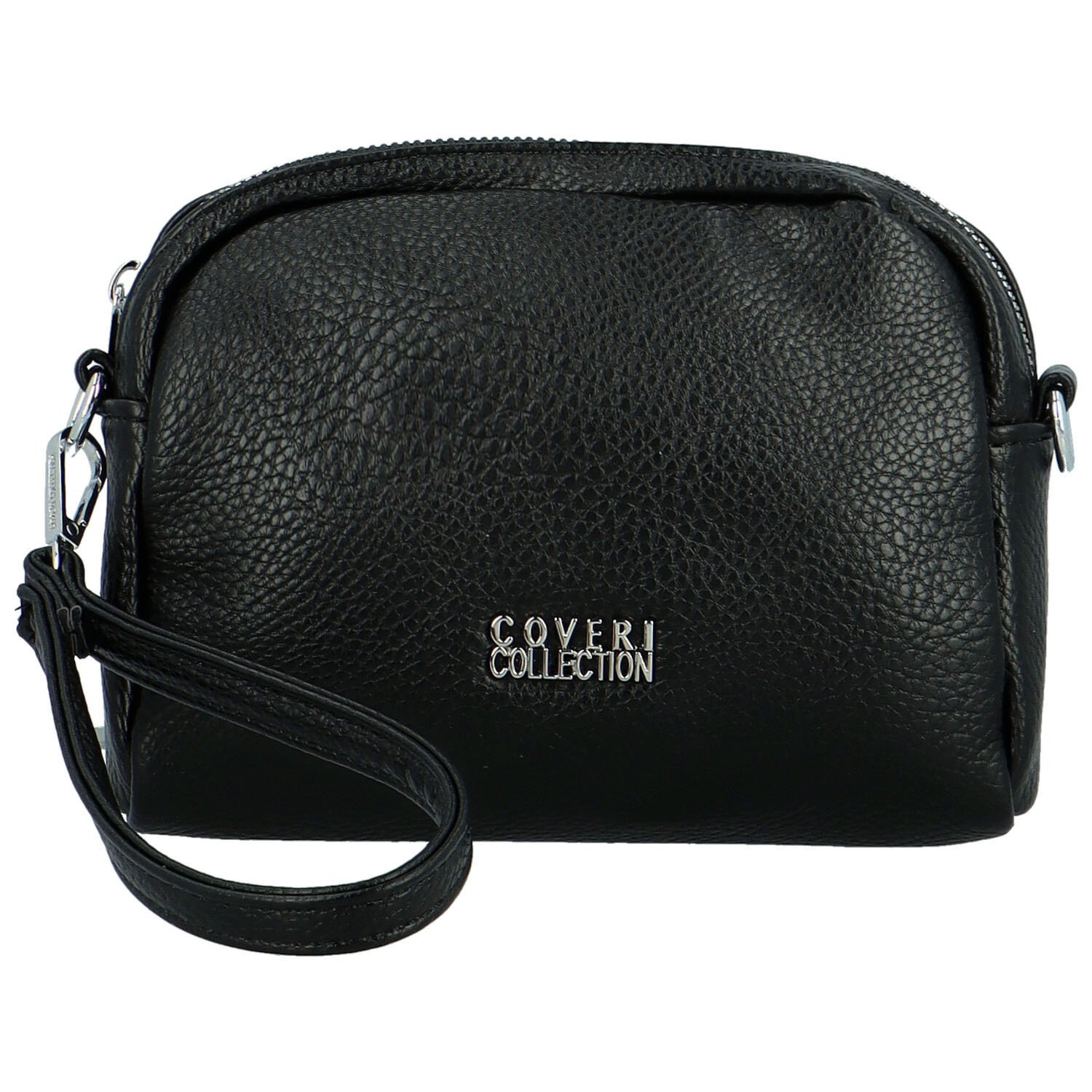 Stylová dámská mini koženková crossbody kabelka Fehmi, černá